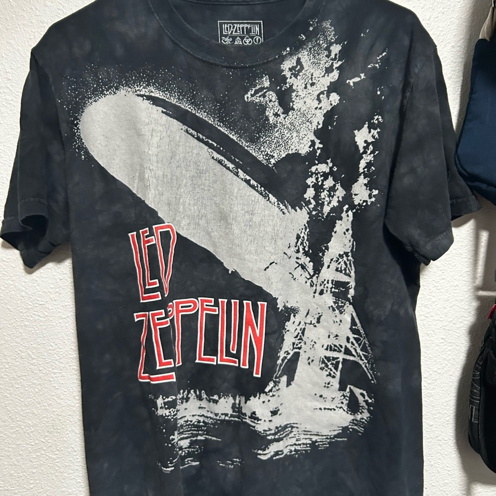 Led Zeppelin Black Graphic Tee